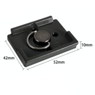 Schnellwechselplatte Ersatz für Manfrotto 200PL-14